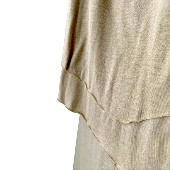 AKIRA | NWOT Open Back Layer Bust Maxi Dress *BLACK* S - Picture 16 of 16